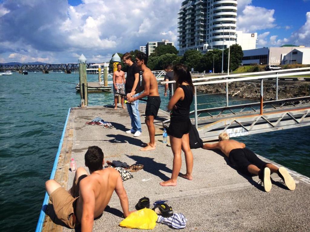 Harbourside City Backpackers Ταουράνγκα Εξωτερικό φωτογραφία